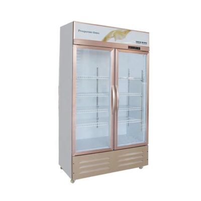 China Single-Temperature Commercial Showcase Beer Fridge Retail Beverage Cooler Display for sale