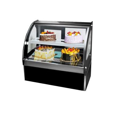 China Single-temperature Intelligent Commercial Small Pastry Fridge Showcase Cake Display Fridge for sale