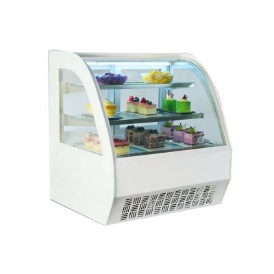 China Single-Temperature Mini Cakes Chiller Counter Display Cake Refrigerator Refrigerated Display Cabinet for sale