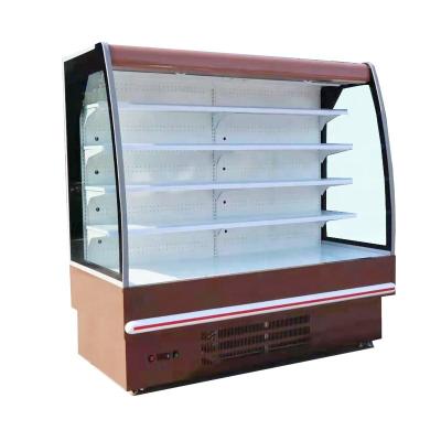 China Single-temperature limited time goods all copper tube refrigeration equipment air curtain cabinet freezer for sale