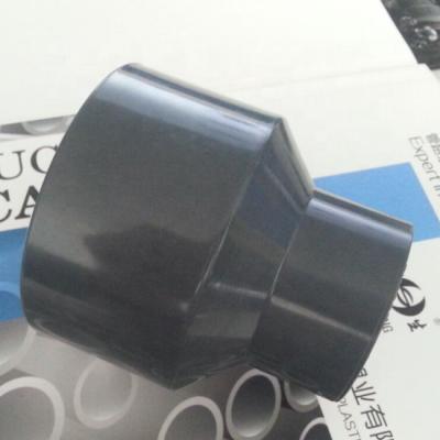 China Eco-friendly Factory Price Reducing Size Adapter Tube Connector Different Water Pipeline PVC Reducing Plug for sale