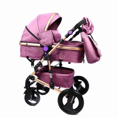 China LYCRA LUXMOM 2in1 Baby Stroller Stroller Shock Absorber Gift Two Way High Quality Mom Backpack Can Rest Quality for sale