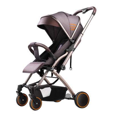 China Baby Stroller Multifunctional Delivery Free Ultra Light Purpose Folding Can Rest Or Lie Suitable High Landscape 4 Season High Demand for sale