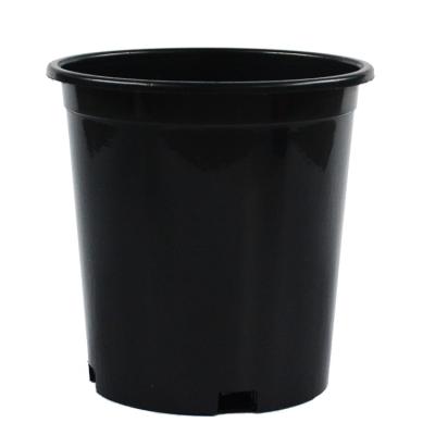 China cheap 1 gallon black plastic nursery flower pots for garden planters for sale