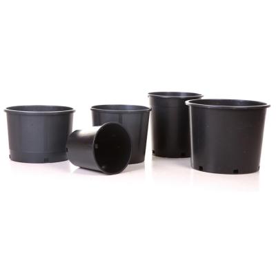 China Professional Manufacturer 1-7 Gallon Square Black Plastic Pot for sale