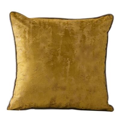 China Latest Design Magnetic Wholesale Gold Printed Cushion Cover Decorative Pillow for sale