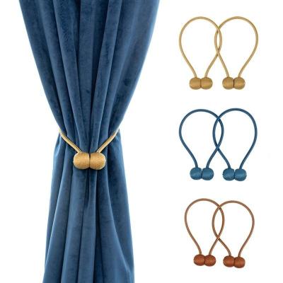 China Modern Home Furniture Curtain Holdback Tassel Tieback Decorative Magnet Curtain Tieback for sale