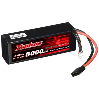 China Toys Lipo Battery 3S 11.1V 5000mah 30C 40C 50C 100C Hardcase Lipo XT90 For Traxxas Car Truck 1/10 for sale