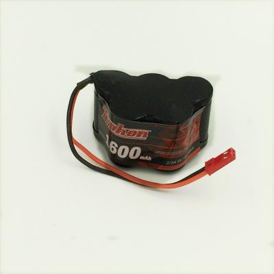 China Toys Ni-MH 5 Cell 6V 1600mAh NiMH Bump Receiver Battery Pack For Losi 8ight-T for sale