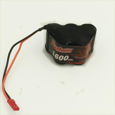 China RC HOBBY RC Model Ni MH 5 Cell 6V Submarine C2/3A 6 Volt 1600mAh NiMH Bump Receiver Battery Pack Buggy for sale