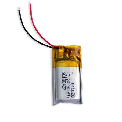 China Toys Earphone Battery 3.7V 50mAh 401020 Lipo Battery for sale