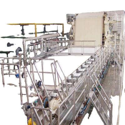 China Waste recycling A3 and A4 small paper making machines best quality paper mill 40 - 80 GSM copy printing cultural stationery for sale