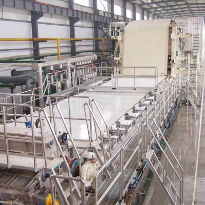 China Small Glossy Adhesive Sticker Paper Making Machine Production Line Waste Recycle Specialty Paper Full Automatic Label Paper for sale