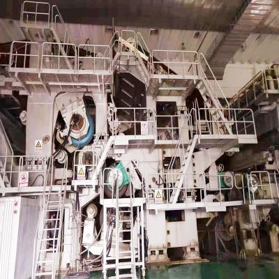 China Low GSM Paper Machine Test Coating Waste Paper Recycling High Speed ​​Corrugated Paper Machine Piping Medium Corrugated Cardboard Production Line 900 M/min 670 Tpd for sale