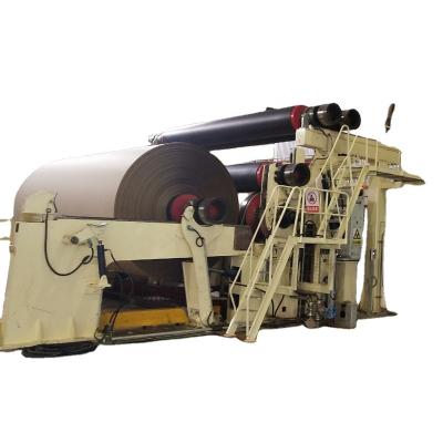 China Low GSM Fully Automatic Paper Mill Corrugated Paper Making Machine Production Line 300 tp Waste Recycling Fully Automatic Paper Medium Piping Line for sale