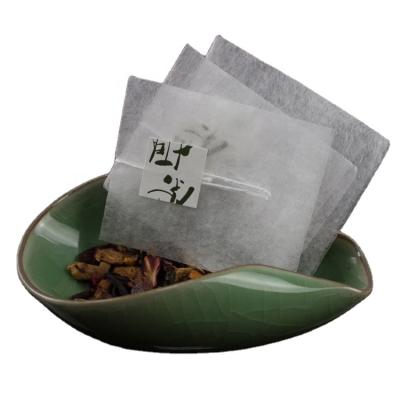 China Tea heat sealing non woven corn tea filter bags handle disposable tea bags for loose tea for sale