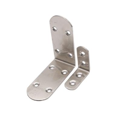 China Modern 90 Degree L Bracket For Handle Cabinet Furniture Stainless Steel Corner Shelf Bracket For Furniture for sale