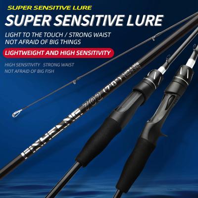 China Good Quality Five Carbon Fishing Rods OEM Spining Size 1.68-2.58m Carbon Fishing Rod for sale