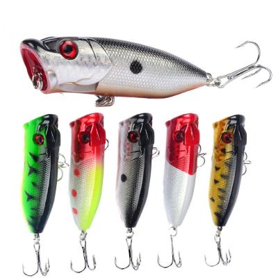 China Fishing Lures Topwater Snap Bait 6.5cm 12g Hard Bait Artificial Wobblers Plastic Fishing Tackle With 6# Hooks YIKEYI-230105 for sale