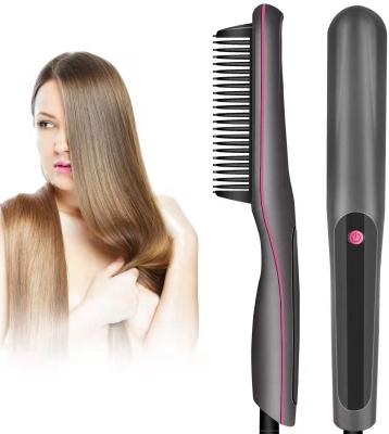 China Home Appliances and Personal Care Outdoor Beauty Device Customized Mini Hair Straightener Brushes for sale