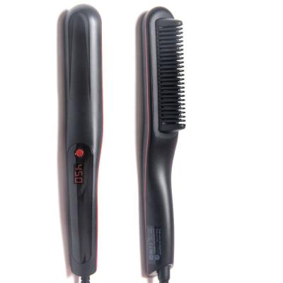 China Outdoor Hot Hair Tools Professional Salon Electric Hair Straightener Fast Heating Comb for sale