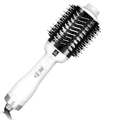 China One Stage Hair Dryer Professional Curly Hair Volumizer 3-in-1 Comb Brush Salon Electric Hot Air Dryer Brush for sale