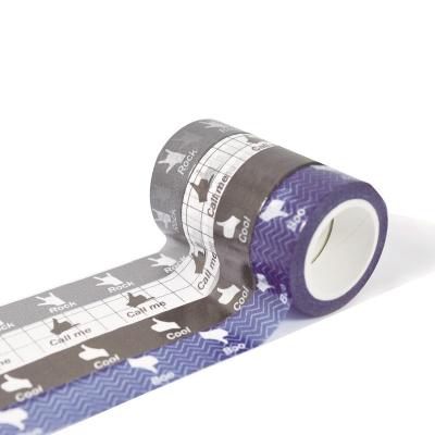 China Waterproof 2018 Designs Wholesale Waterproof Custom Printed Washi Tape for sale