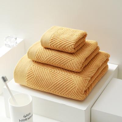 China Wholesale Compressed Luxury Soft Super Absorbent Bath Towel Set 100% Cotton Bath Towel for sale