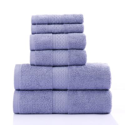 China Wholesale Compressed 100 Sets Cotton Color Bath Towel for sale