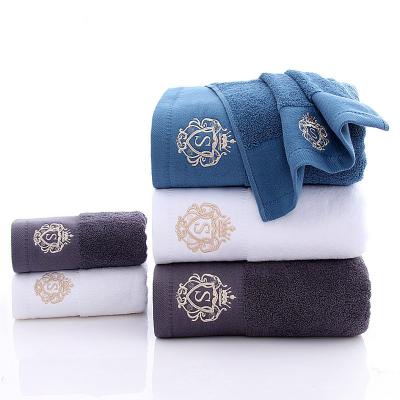 China Wholesale Cheap Compressed Luxury Pure White 100% Cotton Face Hand Hotel Towel Set for sale