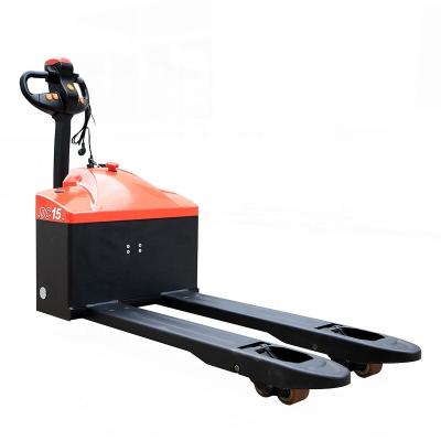 China Hot Selling Pangolin 2000KG 2Ton 4400lbs Platform Hydraulic Electric Pallet Truck With 1-10T AC Motor for sale