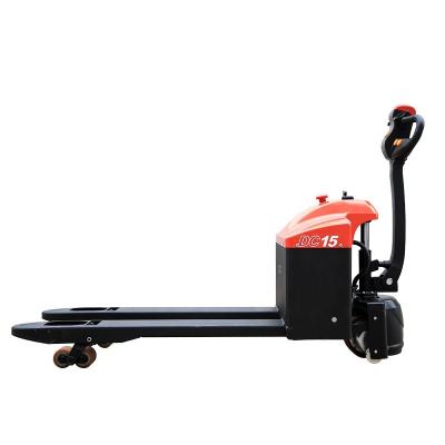 China Jack 1.5ton 1500kg 3300lbs Capacity Electric Lithium Hydraulic Electric Pangolin Pallet Truck Pallet Truck Forklift for sale