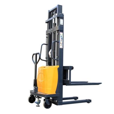 China High Quality Hotels Pangolin Stacker 1.5T 1500Kg 3.5M Semi Electric Stacker Forklift With Lithium Battery for sale