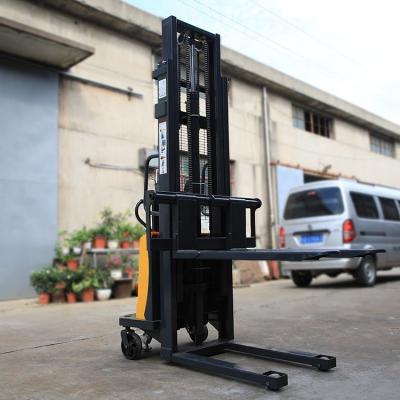 China Hotels Pangolin Forklift 2 Ton Hand Stacker Electric Pallet Automatic Electric Stacker for sale