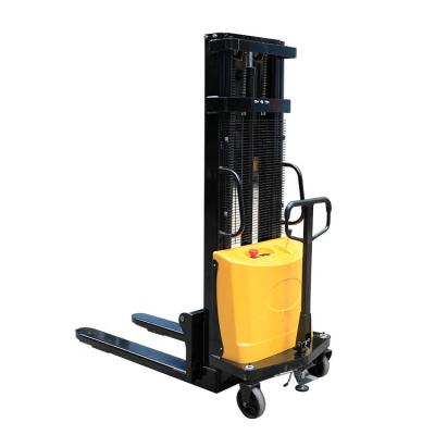 China Hotels Pangolin Lifting Machine Walkie Behind Rack On Type - 2 Ton 2.5 Ton 3 Ton Electric Pallet Stacker Truck for sale