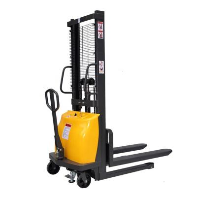 China Hotels Pangolin Lift 1000kg 1200kg 1500kg -3.5M Electric Pallet Stacker Forklift for sale