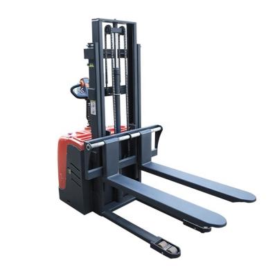 China Automatic Hotels Pangolin 4.5m Height Small Warehouse Stacker 1 Ton 1.2 Ton 1.5 Ton Electric Pallet Stacker For Sale for sale