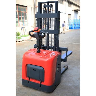 China High Quality Stacker 1.5T 1500Kg 3.5M Electric Stacker Forklift From Hotels Pangolin With Lithium Battery for sale