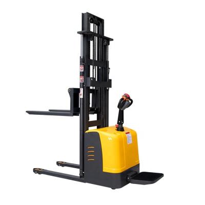 China Hotels Pangolin Lift 1000kg 1200kg 1500kg -3.5M Electric Pallet Stacker Forklift for sale