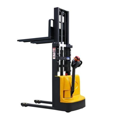 China Hotels Pangolin Lifting Machine Walkie Behind Rack On Type - 2 Ton 2.5 Ton 3 Ton Electric Pallet Stacker Truck for sale