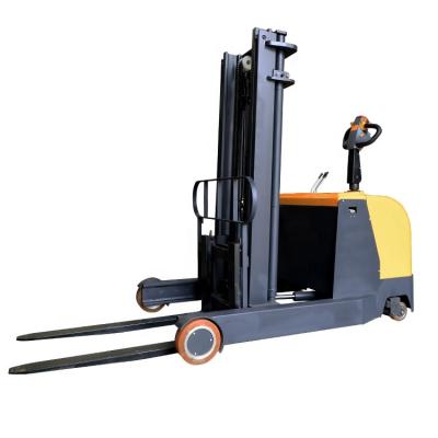 China Hotels Electric Pangolin Lift Walkie Stacker 1500kg 1.5ton Capacity 3m Portable Forklift for sale