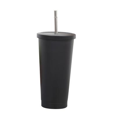 China Sustainable Office And Car Cold Drinking Cups Tumbler With Straw for sale