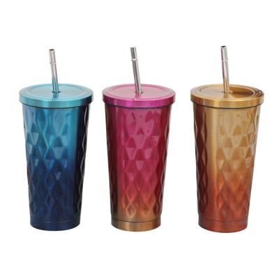 China Viable Cold Drinking Insulated Tumbler Office and Car Water Bottle for sale