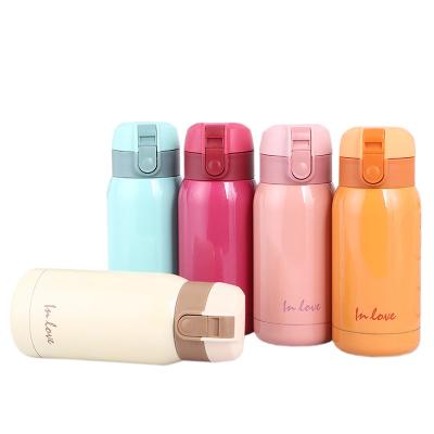 China Wholesale Business 200ml 360ml Stainless Steel Vacuum Insulated Thermos Water Bottle Kids Portable Vacuum Flask for sale