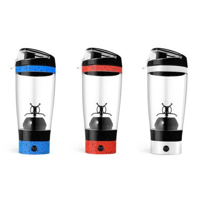 China Hot Selling 450ML Sustainable Popular Electric Battery Protein Shaker Bottle Private Label Custom Logo for sale