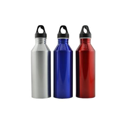 China Wholesale 700ml Viable Custom Classic Style Reusable Outdoor Sports Logo Recycling Aluminum Water Bottles for sale