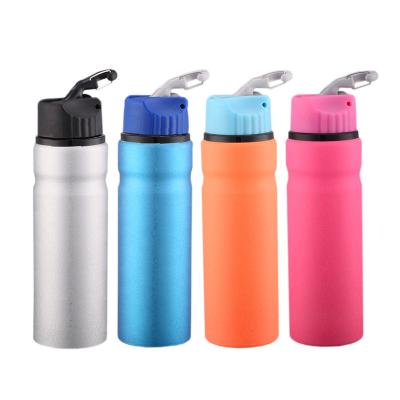 China Sustainable Good Quality New Product 750ML Colorful Aluminum Powder Water Bottles With Factory Price for sale