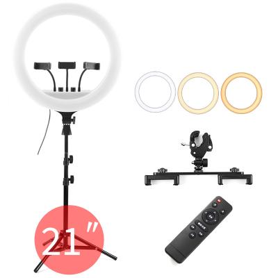 China Custom ABS+PC 21inch Led Selfie 21 Inch Led Ring Light With Stand 21