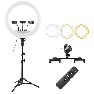 China ABS+PC Cheap Selfie Selfie Ring Light Rechargeable Photography for sale