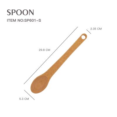 China Natural Wood Fiber Turner Food Scoop Color Food Scoop Kitchen Utensils Series Environmentally Viable Medium Food Scoop for sale